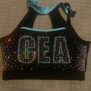 cheer extreme sports bra
